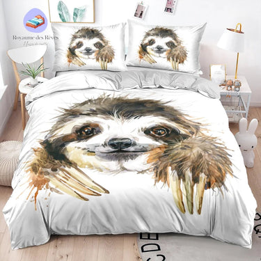 Housse de Couette Paresseux 200x200
